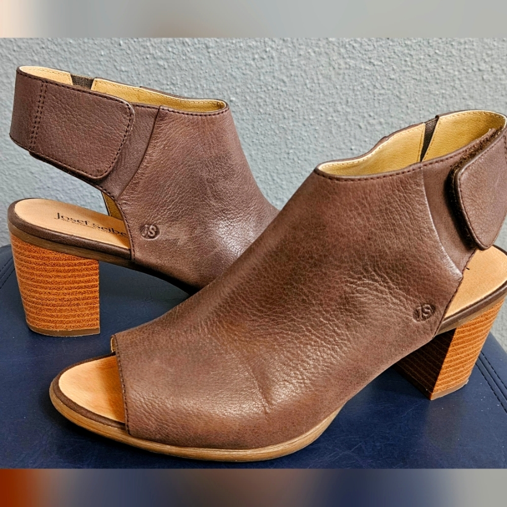 Josef Seibel Brown Leather Women's Shoes